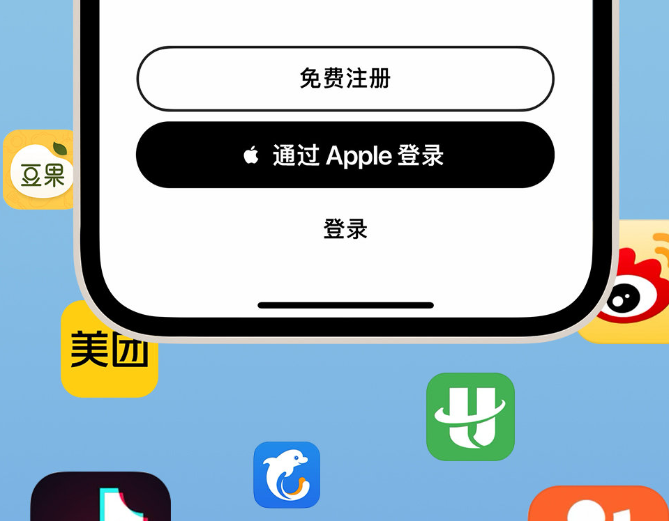 舟山苹果手机维修分享通过 Apple ID 登录第三方应用和网站有哪些优点 